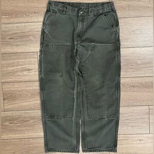 Vintage Faded Men’s Carhartt double knee work pants
